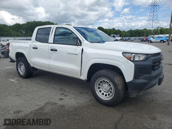 2023 Chevrolet Colorado 2WD Work Truck z VIN 1GCPSBEK0P1180499, wystawiony jako Copart lot #62040235 z przebiegiem 33 983 mil mil oraz Szkoda całkowita • Salvage title. Historia ofert i sprzedaży dostępna na DreamBid. Obrazek 4.