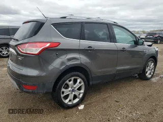 2016 Ford Escape Titanium with VIN 1FMCU9J94GUA43063, listed as a Copart auction lot 53875085 with 71,227 mi miles and Salvage Title. Bid and sale history available at DreamBid. Image 3.