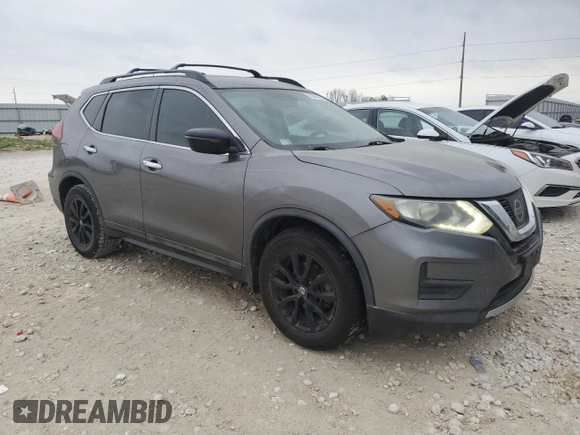 2017 Nissan Rogue SL with VIN 5N1AT2MT7HC842819, listed as a Copart auction lot 50465655 with 167,838 mi miles and Clean title. Bid and sale history available at DreamBid. Image 4.