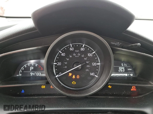 2018 Mazda CX-3 Touring with VIN JM1DKDC77J0329338, listed as a Copart auction lot 50734325 with 94,733 mi miles and Salvage Title. Bid and sale history available at carsss.com. Image 9.