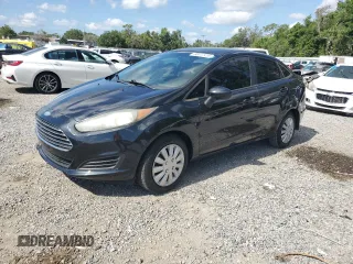 2015 Ford Fiesta S with VIN 3FADP4AJ9FM135503, listed as a Copart auction lot 60417415 with 161,240 mi miles and Salvage title. Bid and sale history available at DreamBid. Image 1.