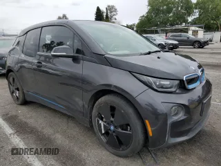 2015 BMW i3 with VIN WBY1Z2C58FV287045, listed as a Copart auction lot 48168585 with 55,343 mi miles and Salvage Title. Bid and sale history available at carsss.com. Image 4.