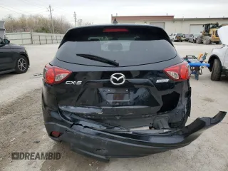 2016 Mazda CX-5 Sport with VIN JM3KE2BE7G0690233, listed as a Copart auction lot 80093354 with 117,234 mi miles and Salvage Title. Bid and sale history available at carsss.com. Image 6.