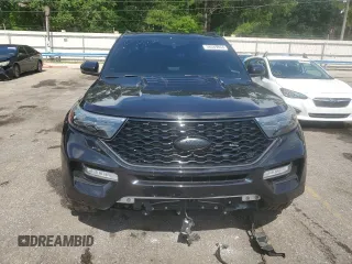 2021 Ford Explorer ST with VIN 1FM5K8GCXMGA37824, listed as a Copart auction lot 56569864 with 0 mi miles and Salvage Title. Bid and sale history available at carsss.com. Image 5.