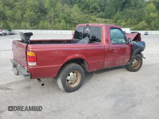 1998 Ford Ranger XL with VIN 1FTYR10C9WUC43557, listed as a Copart auction lot 71393634 with Not provided miles and Salvage title. Bid and sale history available at DreamBid. Image 3.