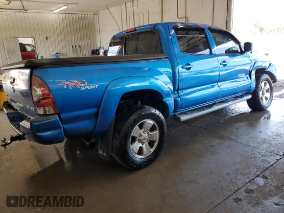 2010 Toyota Tacoma with VIN 5TELU4ENXAZ693805, listed as a Copart auction lot 63012925 with 184,619 mi miles and Salvage title. Bid and sale history available at DreamBid. Image 3.