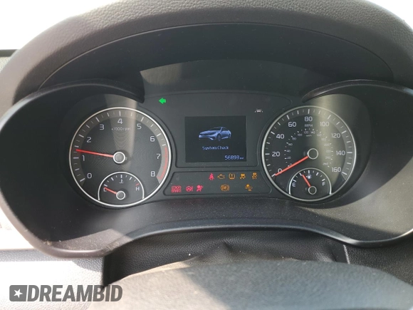 2020 Kia Optima LX z VIN 5XXGT4L31LG392007, wystawiony jako Copart lot #85713734 z przebiegiem 56 893 mil mil oraz Szkoda całkowita • Salvage title. Historia ofert i sprzedaży dostępna na DreamBid. Obrazek 9.