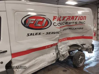 2023 Ford Transit Cargo with VIN 1FTBR1C80PKB95490, listed as a IAAI auction lot 41366493 with 17,450 mi miles and . Bid and sale history available at DreamBid. Image 6.
