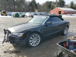 2013 Audi A5 Premium Plus with VIN WAULFAFH9DN007761, listed as a Copart auction lot 46486175 with 111,794 mi miles and Clean Title. Bid and sale history available at carsss.com. Image 1.