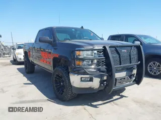 2015 Chevrolet Silverado 1500 LT with VIN 1GCVKREC4FZ337511, listed as a IAAI auction lot 41872662 with 104,665 mi miles. Bid and sale history available at carsss.com. Image 1.