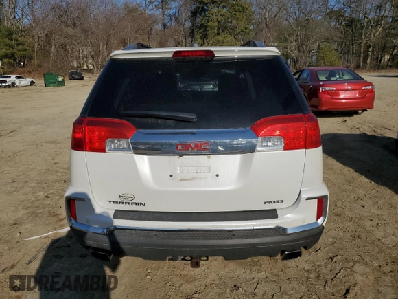 2017 GMC Terrain SLT with VIN 2GKFLUE34H6129510, listed as a Copart auction lot 49324865 with 48,879 mi miles and Salvage Title. Bid and sale history available at carsss.com. Image 6.