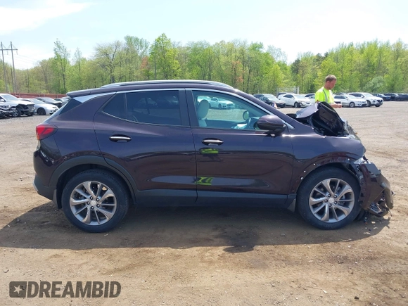 2021 Buick Encore GX Select with VIN KL4MMDSL3MB090477, listed as a IAAI auction lot 42168304 with 46,132 mi miles and . Bid and sale history available at DreamBid. Image 13.