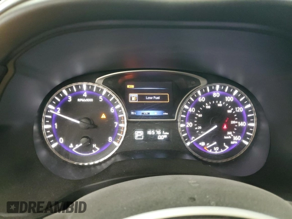2015 Infiniti QX60 with VIN 5N1AL0MM8FC534228, listed as a Copart auction lot 59407765 with 165,761 mi miles and Salvage title. Bid and sale history available at DreamBid. Image 9.
