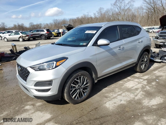 2019 Hyundai Tucson SEL with VIN KM8J3CAL8KU886968, listed as a Copart auction lot 46975995 with 77,202 mi miles and Salvage Title. Bid and sale history available at carsss.com. Image 1.
