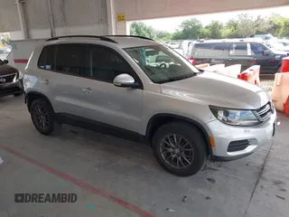 2016 Volkswagen Tiguan S with VIN WVGBV7AX2GW535784, listed as a IAAI auction lot 42130041 with 35,718 mi miles and . Bid and sale history available at DreamBid. Image 1.