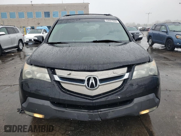 2009 Acura MDX Tech Pkg with VIN 2HNYD28649H531698, listed as a Copart auction lot 53667655 with 185,772 mi miles and Salvage Title. Bid and sale history available at carsss.com. Image 5.