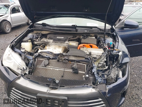 2017 Toyota Camry Hybrid LE with VIN 4T1BD1FK9HU214691, listed as a IAAI auction lot 38368975 with 22,673 mi miles. Bid and sale history available at carsss.com. Image 10.