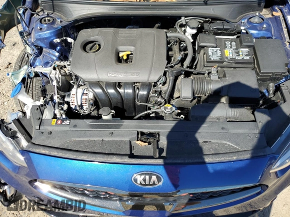2021 Kia Forte GT-Line with VIN 3KPF34AD9ME359659, listed as a Copart auction lot 61551812 with 9,781 mi miles and Salvage title. Bid and sale history available at DreamBid. Image 7.