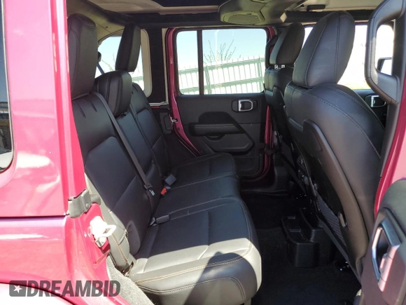 2024 Jeep Wrangler Sahara with VIN 1C4PJXEG8RW336631, listed as a Copart auction lot 56427475 with Not provided miles and Salvage title. Bid and sale history available at DreamBid. Image 11.