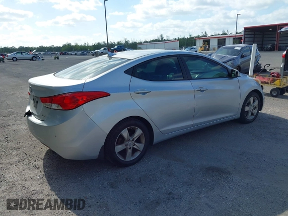 2013 Hyundai Elantra Limited with VIN 5NPDH4AE6DH234034, listed as a IAAI auction lot 42156075 with 95,524 mi miles and . Bid and sale history available at DreamBid. Image 4.