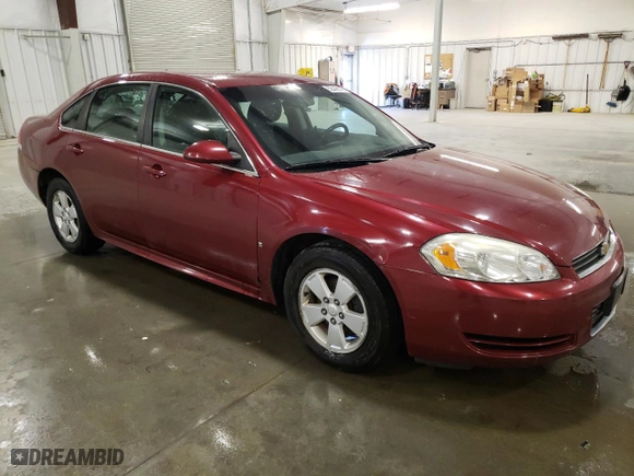 2010 Chevrolet Impala LT with VIN 2G1WB5EK4A1111449, listed as a Copart auction lot 52446075 with 113,098 mi miles and Salvage Title. Bid and sale history available at carsss.com. Image 4.
