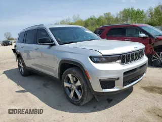 2021 Jeep Grand Cherokee Limited z VIN 1C4RJKBG2M8118102, wystawiony jako Copart lot #54434195 z przebiegiem 42 515 mil mil oraz Szkoda całkowita • Salvage title. Historia ofert i sprzedaży dostępna na DreamBid. Obrazek 4.