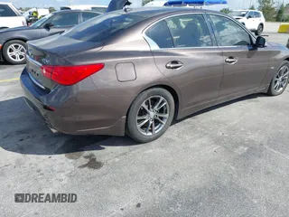 2017 Infiniti Q50 3.0t Premium with VIN JN1EV7AP5HM740257, listed as a IAAI auction lot 41521837 with 78,763 mi miles. Bid and sale history available at carsss.com. Image 4.