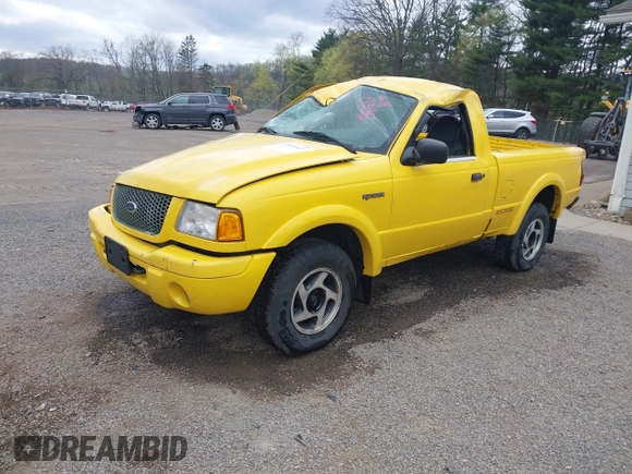 2001 Ford Ranger XL with VIN 1FTYR10U11TA99784, listed as a IAAI auction lot 42091923 with 176,037 mi miles and . Bid and sale history available at carsss.com. Image 2.