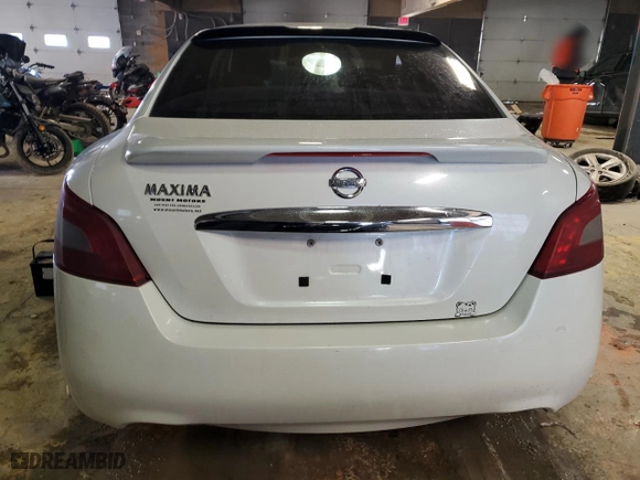 2009 Nissan Maxima 3.5 S with VIN 1N4AA51E09C824896, listed as a Copart auction lot 46272715 with 0 mi miles and Salvage Title. Bid and sale history available at carsss.com. Image 6.