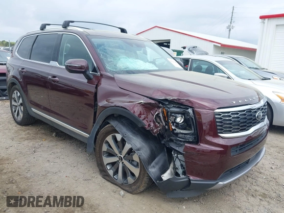 2020 Kia Telluride EX with VIN 5XYP3DHC1LG056748, listed as a IAAI auction lot 41926108 with 91,751 mi miles and . Bid and sale history available at DreamBid. Image 1.