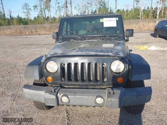 2007 Jeep Wrangler Unlimited X with VIN 1J4GA39127L159095, listed as a IAAI auction lot 41780974 with 179,791 mi miles. Bid and sale history available at carsss.com. Image 12.