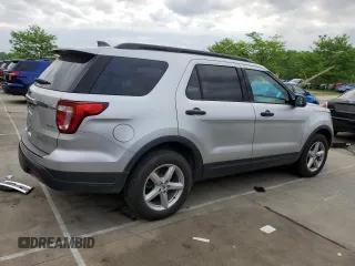 2018 Ford Explorer with VIN 1FM5K8B83JGB76224, listed as a Copart auction lot 55085475 with 101,284 mi miles and Salvage title. Bid and sale history available at DreamBid. Image 3.