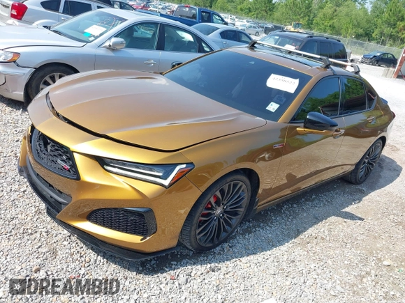 2022 Acura TLX Type S with VIN 19UUB7F00NA000529, listed as a IAAI auction lot 42350522 with 36,060 mi miles and . Bid and sale history available at DreamBid. Image 17.
