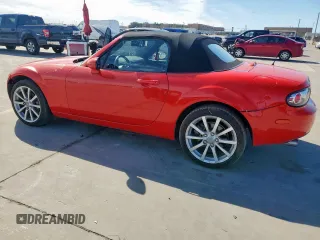 2006 Mazda MX-5 Miata Grand Touring with VIN JM1NC25F860107442, listed as a Copart auction lot 47241795 with 144,661 mi miles and Salvage title. Bid and sale history available at DreamBid. Image 2.