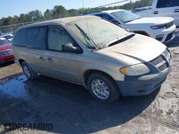 2001 Dodge Caravan Sport with VIN 2B8GP44G21R129935, listed as a IAAI auction lot 42009037 with Not Provided miles and . Bid and sale history available at carsss.com. Image 1.