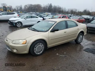 2001 Chrysler Sebring with VIN 1C3EL46U21N529263, listed as a Copart auction lot 82156584 with 57,895 mi miles and Clean Title. Bid and sale history available at DreamBid. Image 1.