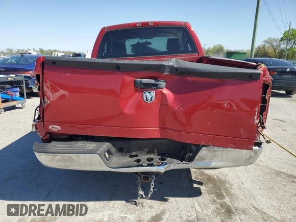 2008 Dodge 1500 ST with VIN 1D7HA16K08J213329, listed as a Copart auction lot 53147975 with 48,987 mi miles and Salvage Title. Bid and sale history available at DreamBid. Image 6.