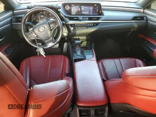 2021 Lexus ES with VIN 58AGZ1B19MU082667, listed as a Copart auction lot 80340464 with 82,447 mi miles and Salvage Title. Bid and sale history available at carsss.com. Image 8.