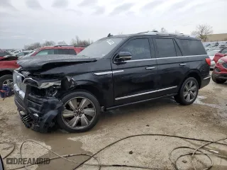 2019 Lincoln Navigator Reserve with VIN 5LMJJ2LT4KEL02926, listed as a Copart auction lot 37098114 with 96,899 mi miles and Salvage Title. Bid and sale history available at carsss.com. Image 1.