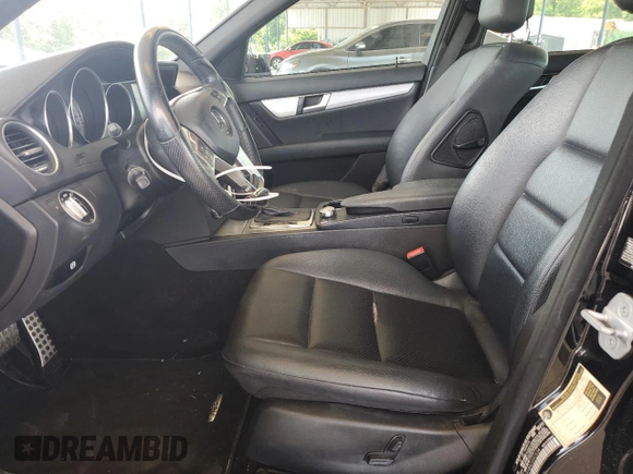 2012 Mercedes-Benz C 250 Sport with VIN WDDGF4HB8CA597638, listed as a Copart auction lot 62937105 with 101,099 mi miles and Salvage title. Bid and sale history available at DreamBid. Image 7.