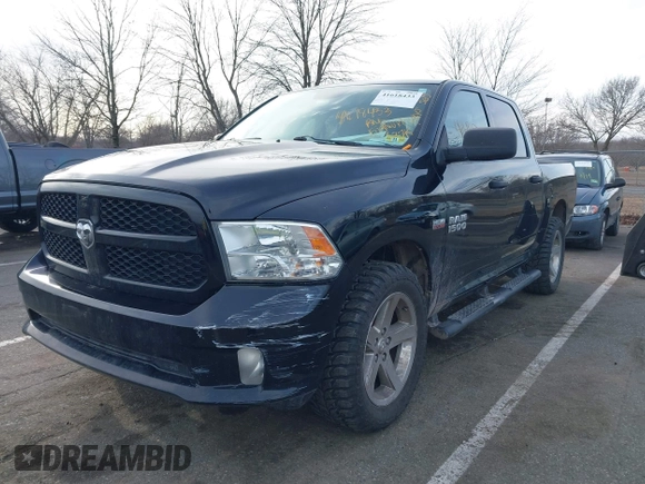 2014 Ram 1500 Express with VIN 1C6RR7KTXES331605, listed as a IAAI auction lot 41618433 with 137,906 mi miles. Bid and sale history available at carsss.com. Image 17.