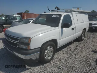 2006 Chevrolet Silverado 1500 Work Truck with VIN 3GCEC14XX6G253390, listed as a Copart auction lot 53404605 with 176,322 mi miles and Clean Title. Bid and sale history available at carsss.com. Image 1.