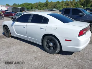 2012 Dodge Charger Police with VIN 2C3CDXAG7CH172472, listed as a IAAI auction lot 42031896 with 196,887 mi miles. Bid and sale history available at carsss.com. Image 3.