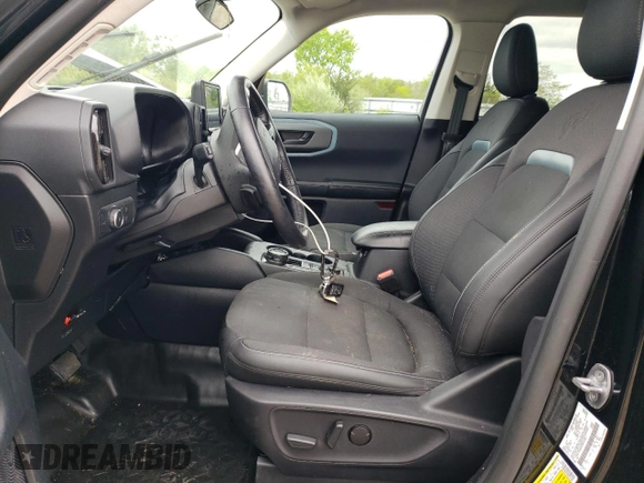 2022 Ford Bronco Sport Badlands z VIN 3FMCR9D9XNRE21095, wystawiony jako Copart lot #57636345 z przebiegiem 60 386 mil mil oraz Szkoda całkowita • Salvage title. Historia ofert i sprzedaży dostępna na DreamBid. Obrazek 7.