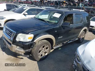 2007 Ford Explorer Eddie Bauer z VIN 1FMEU74887UA47357, wystawiony jako IAAI lot #42171969 z przebiegiem 213 934 mil mil oraz . Historia ofert i sprzedaży dostępna na DreamBid. Obrazek 2.