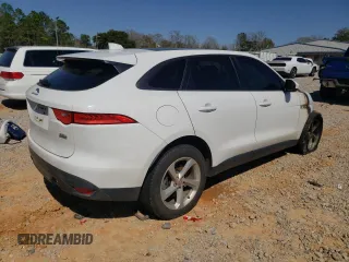 2017 Jaguar F-Pace 35t Premium with VIN SADCJ2BV2HA050455, listed as a Copart auction lot 48527335 with Not Provided miles and Salvage Title. Bid and sale history available at DreamBid. Image 3.