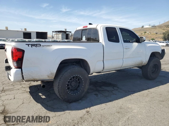 2021 Toyota Tacoma SR with VIN 3TYRX5GNXMT030793, listed as a Copart auction lot 58093425 with 122,039 mi miles and Salvage title. Bid and sale history available at DreamBid. Image 3.