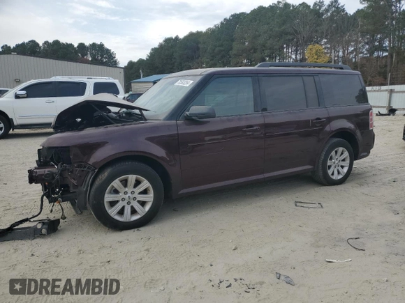 2011 Ford Flex SE with VIN 2FMGK5BC4BBD12459, listed as a Copart auction lot 43693105 with 100,340 mi miles and Non Repairable. Bid and sale history available at carsss.com. Image 1.