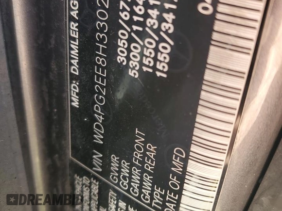 2017 Mercedes-Benz Metris Passenger z VIN WD4PG2EE8H3302923, wystawiony jako Copart lot #43582225 z przebiegiem 176 477 mil mil oraz Czysty tytuł • Clean title. Historia ofert i sprzedaży dostępna na DreamBid. Obrazek 13.