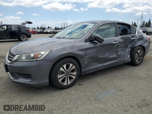 2013 Honda Accord LX z VIN 1HGCR2F31DA149356, wystawiony jako Copart lot #56986795 z przebiegiem 99 310 mil mil oraz Szkoda całkowita • Salvage title. Historia ofert i sprzedaży dostępna na DreamBid. Obrazek 1.